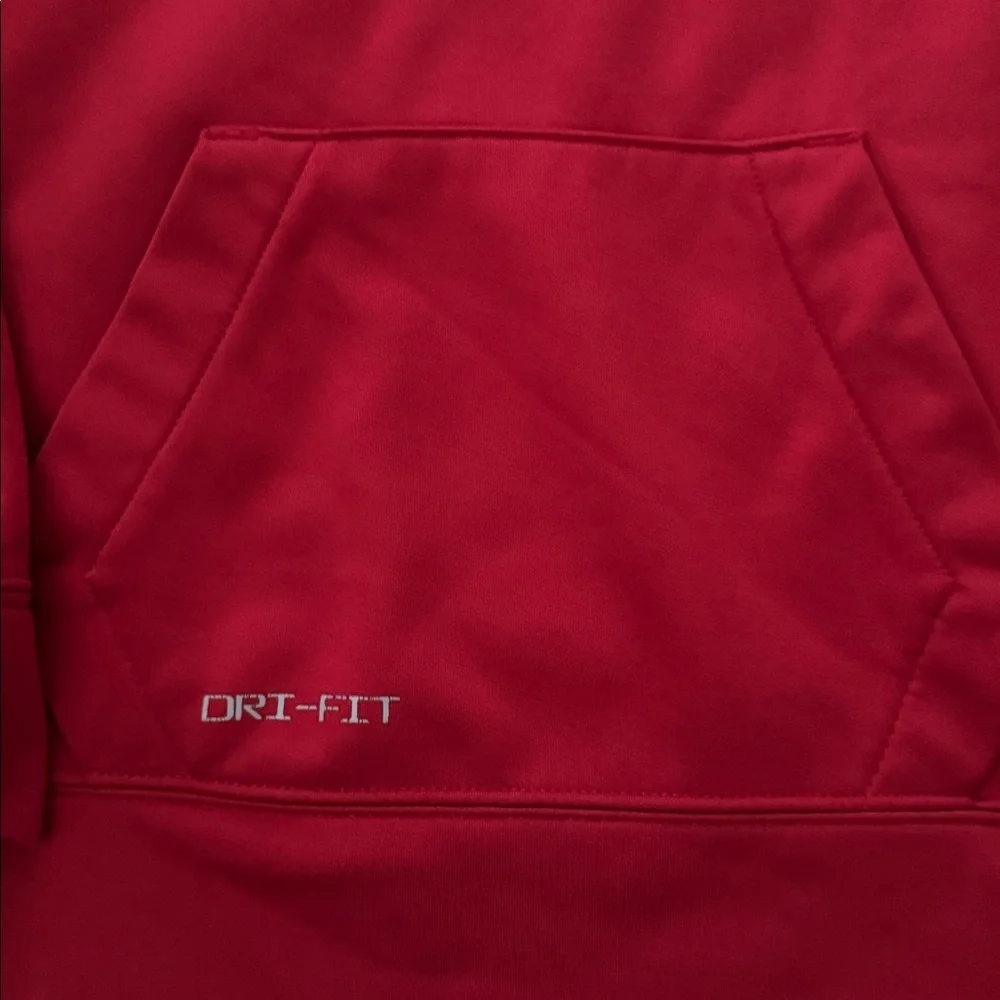 Jordan Red Fleece Hoodie